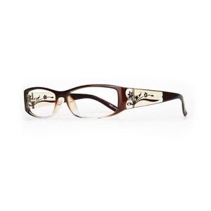 EYEBOGO Kaylee Brown Stylish Designer Reading Glasses for Women